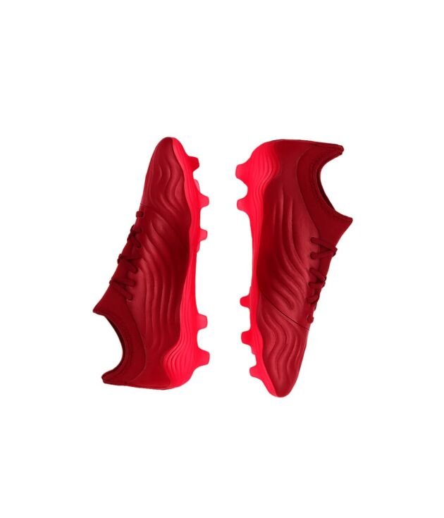 Crimson grip soccer cleats